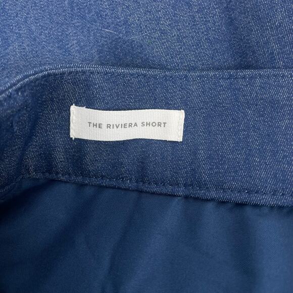 Ann Taylor Loft Riviera Shorts Refined Denim Chambray Blue Stretchy Size 2 - Picture 11 of 11